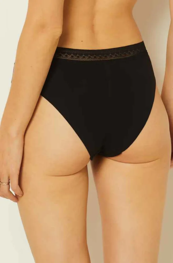 INVISIBLE Microfiber Boyshorts With Lace Details - Image 2