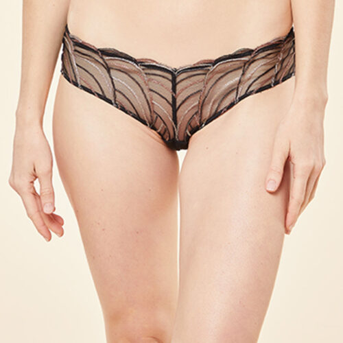 Fatale Embroidered Tulle Hipster
