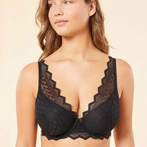 Bra No. 6 - Lightly Lined Lace Contour Bra