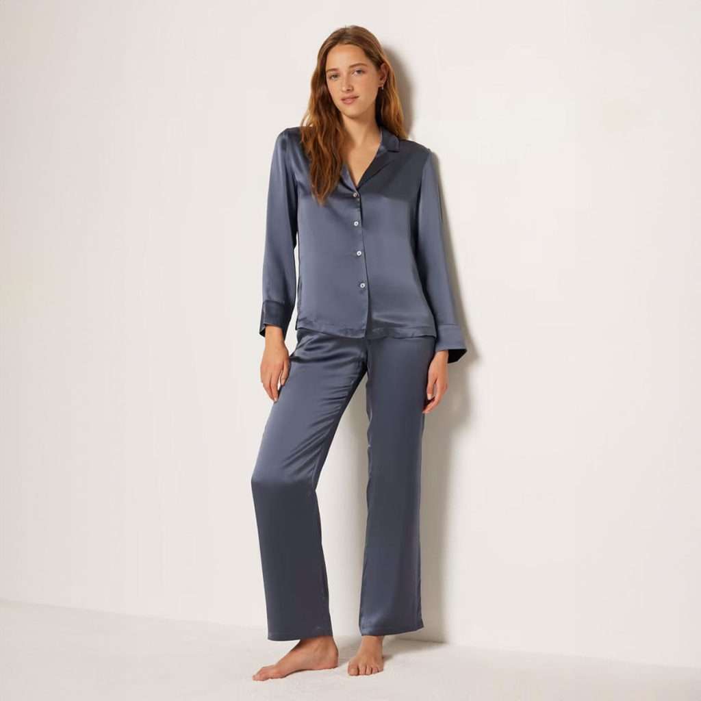 PEARLY Silk pajama pants - ETAM - Nightwear - Pyjamas