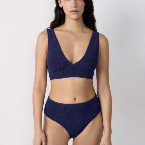 ONESIZE BY ETAM High-Waist Bikini Brief in Stretch Material