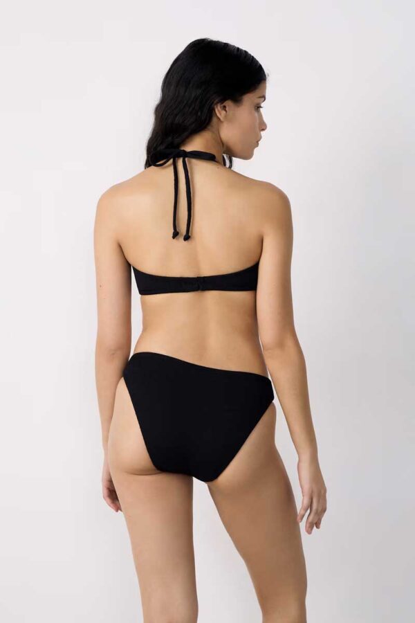 LUMINEUX Triangle Pearl Detail Bikini Top - Image 2