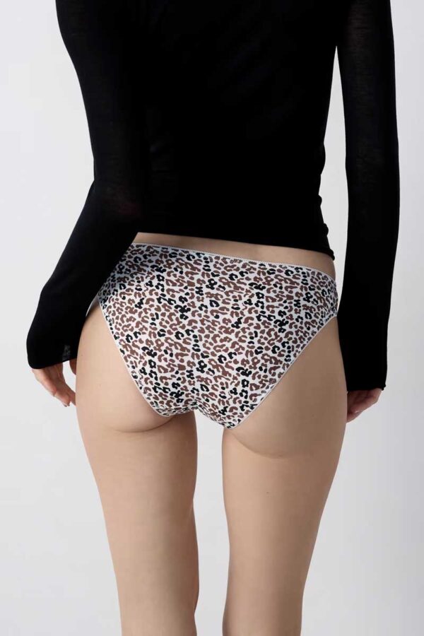 JACKIE Pack of 3 Cotton and Lace Boyshorts - Image 2