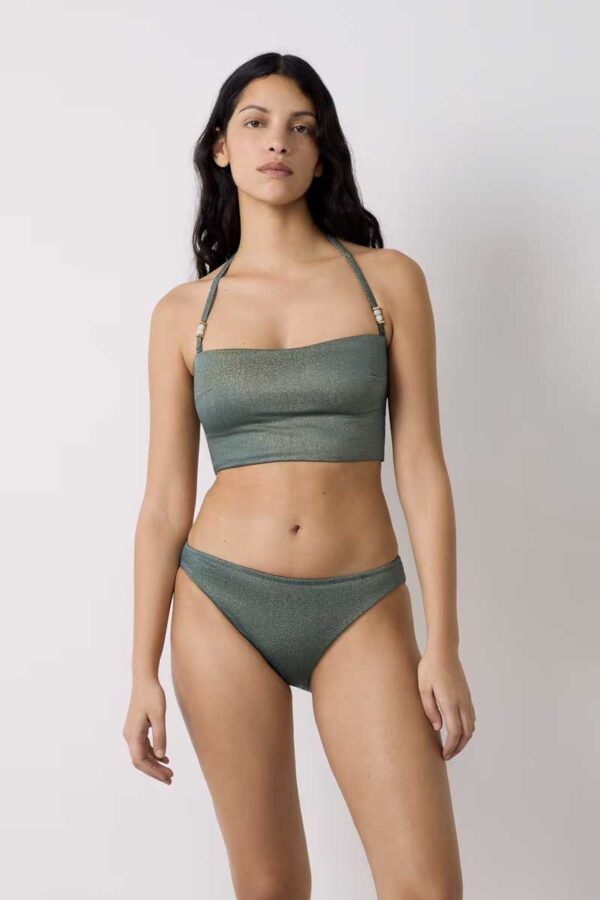 LUMINEUX Iridescent bikini bottom