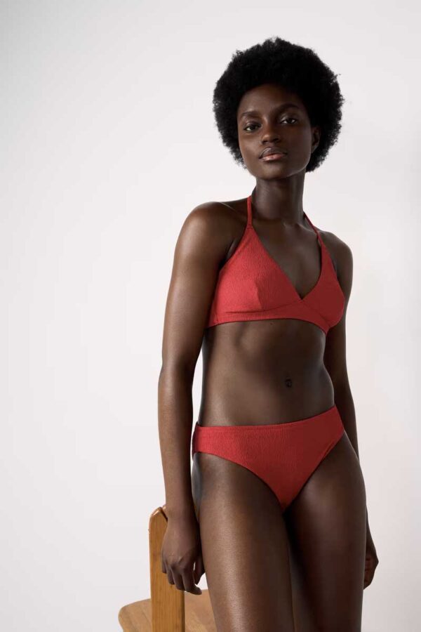 LUMINEUX Glittery bikini bottom brief