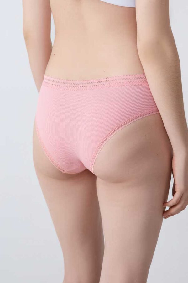 POWER Microfiber shorty with lace details - Image 2