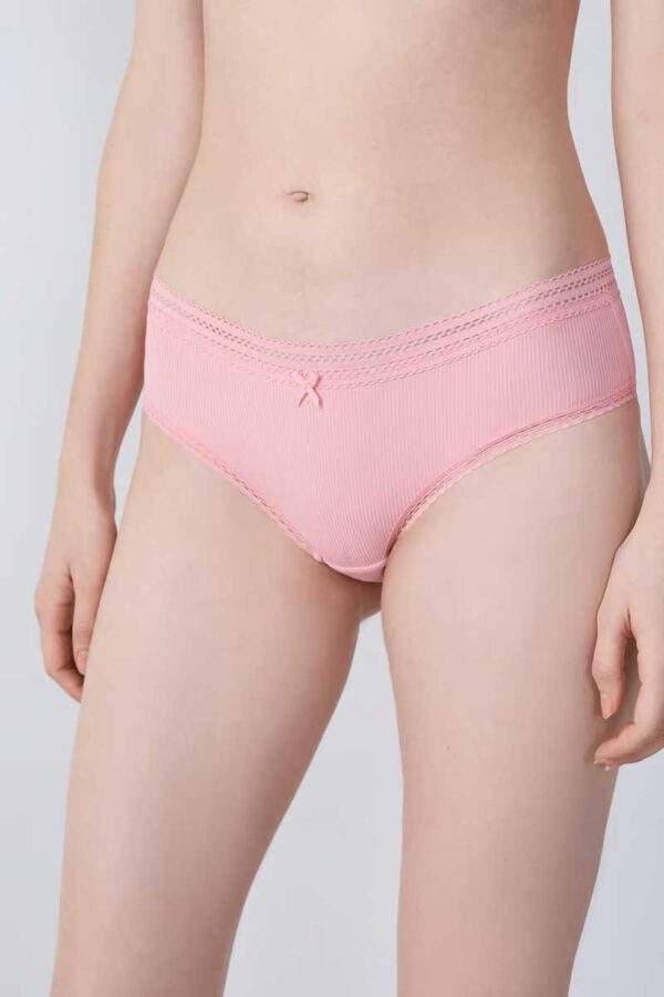 POWER Microfiber shorty with lace details - Image 3