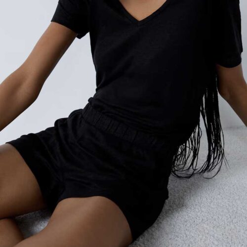 JOSIE 100% linen shorts