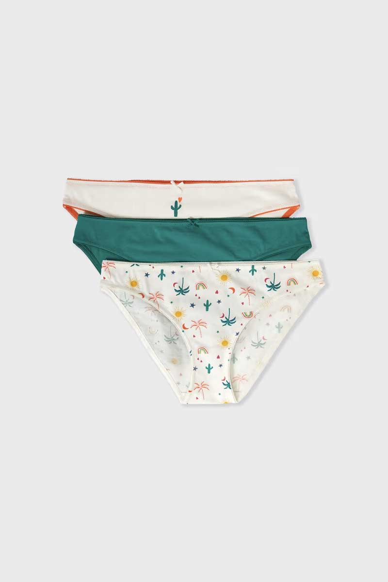 JACKIE Pack of 3 panties - ETAM - Lingerie - Panties