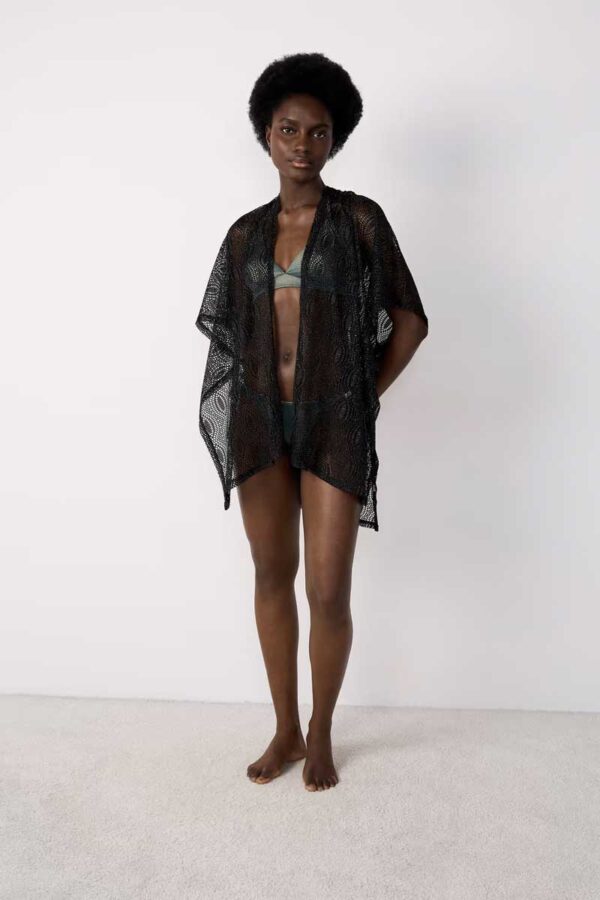 SHINES Openwork kimono - Image 2