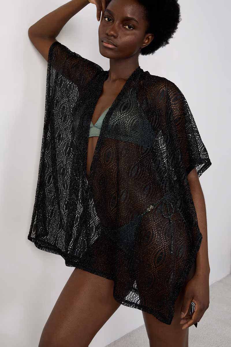 SHINES Openwork kimono - ETAM - Beachwear - Cover Up