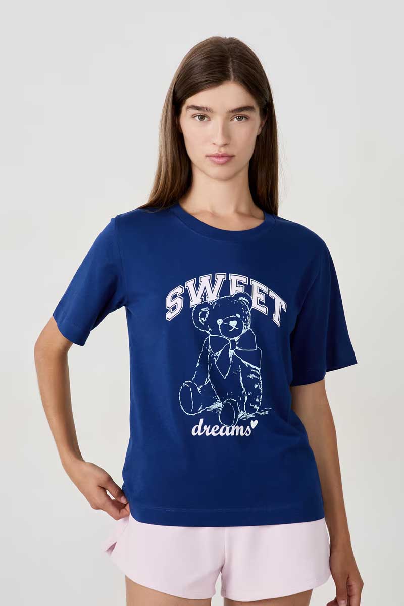 DEDDY – T-SHIRT MC - ETAM - Nightwear - Loungewear