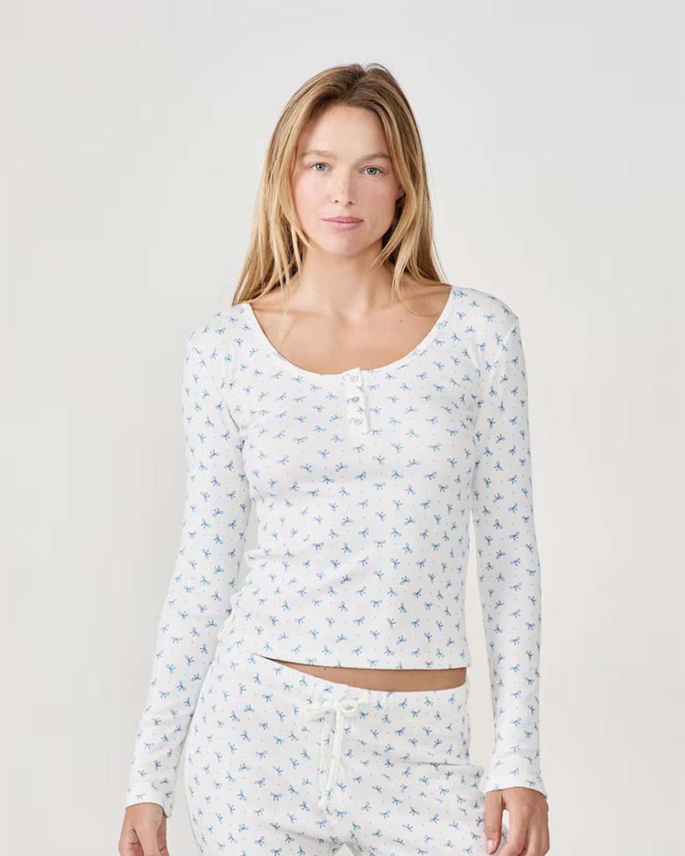 LAPONY – T-SHIRT ML - ETAM - Nightwear - Pyjamas