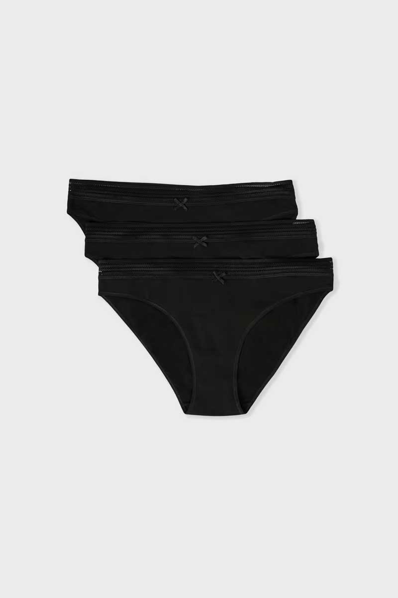 JACK LACE – 3 SLIPS - ETAM - Lingerie - Panties