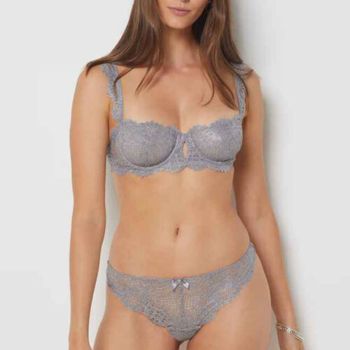 SUCCESS Metallic Lace Tanga