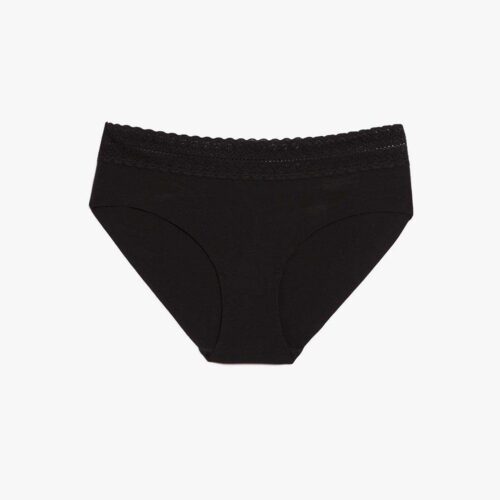 INVISIBLE Microfiber Boyshorts With Lace Details