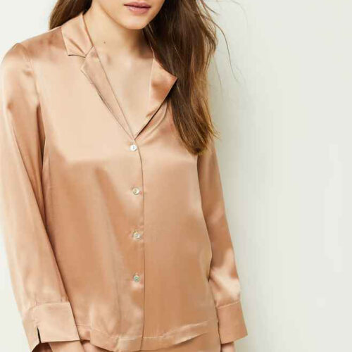 PEARLY Silk Pyjama ShirtË