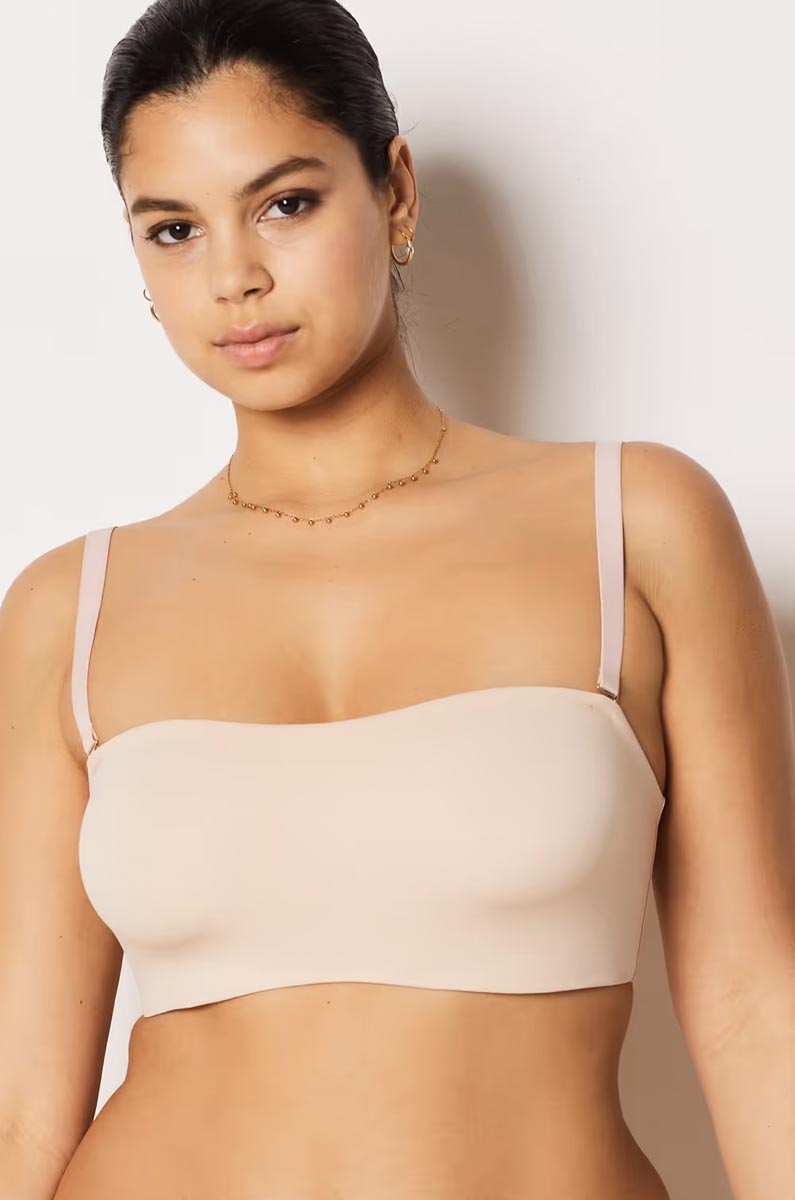 FLEXI Non-Wired Strapless Bandeau-Style Bra - ETAM - Lingerie - Bra