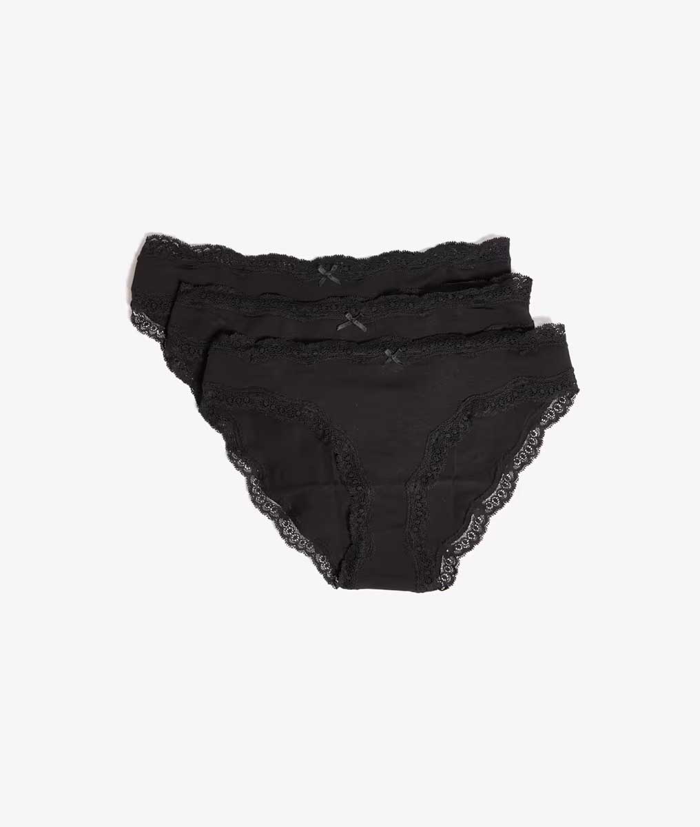 JIM – 3 SLIPS - ETAM - Lingerie - Panties