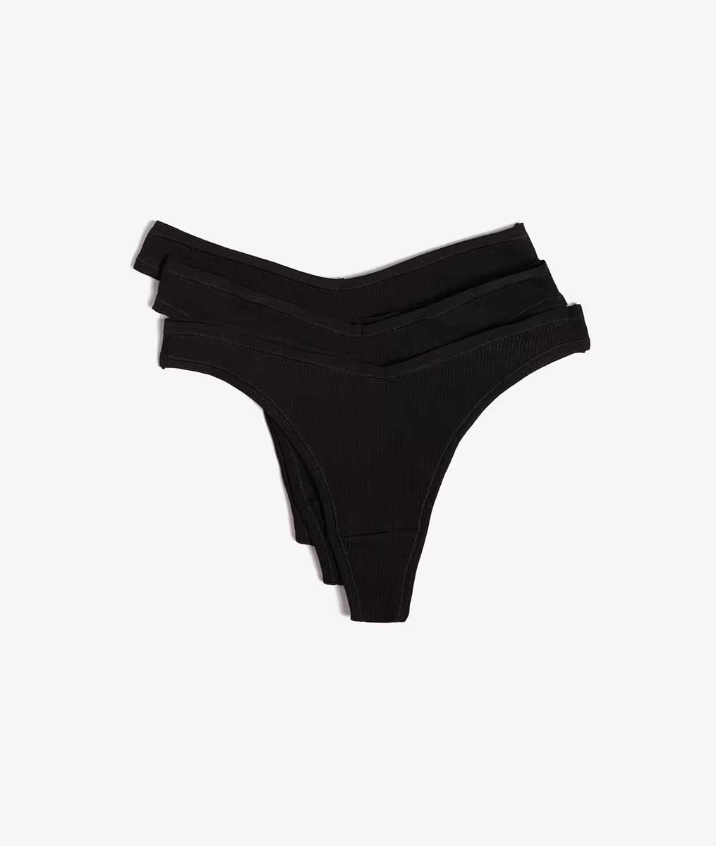 JOHN – 3 TANGAS - ETAM - Lingerie - Panties