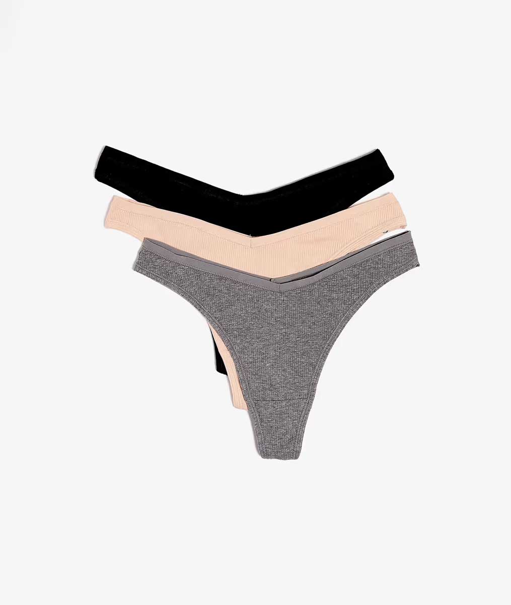 JOHN – 3 TANGAS - ETAM - Lingerie - Panties