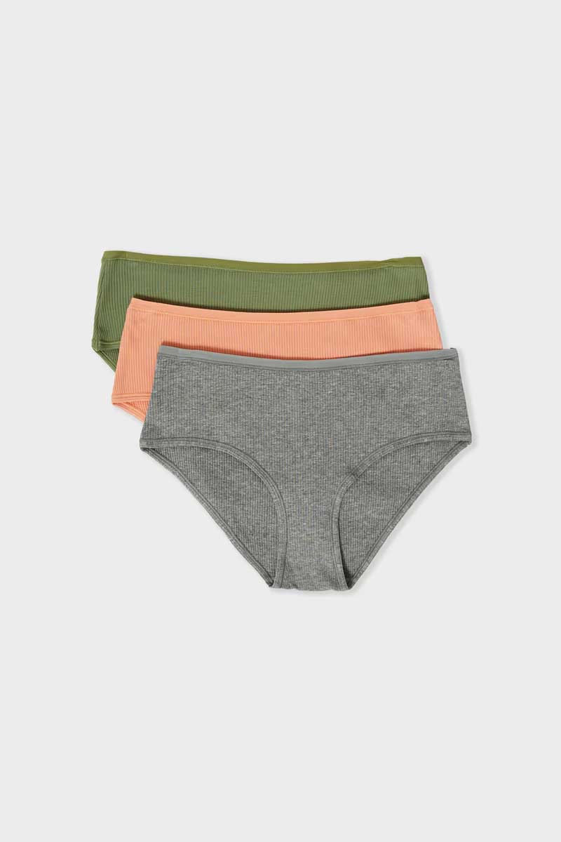 JOHN – 3 SHORTIES - ETAM - Lingerie - Panties