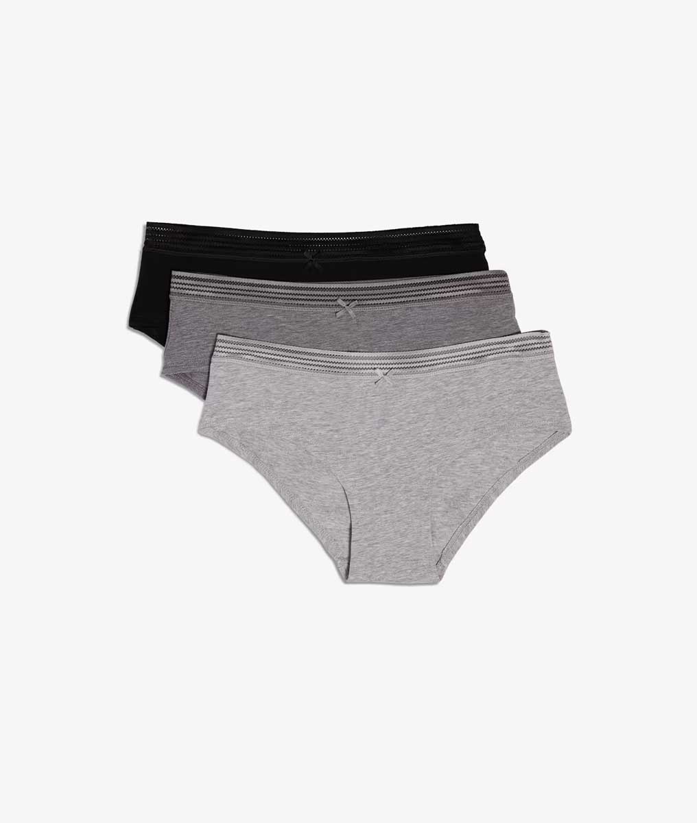 JACK LACE – 3 SHORTIES - ETAM - Lingerie - Panties