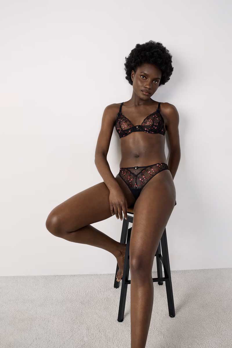 CONQUETE Balconette Bra - ETAM - Lingerie - Panties