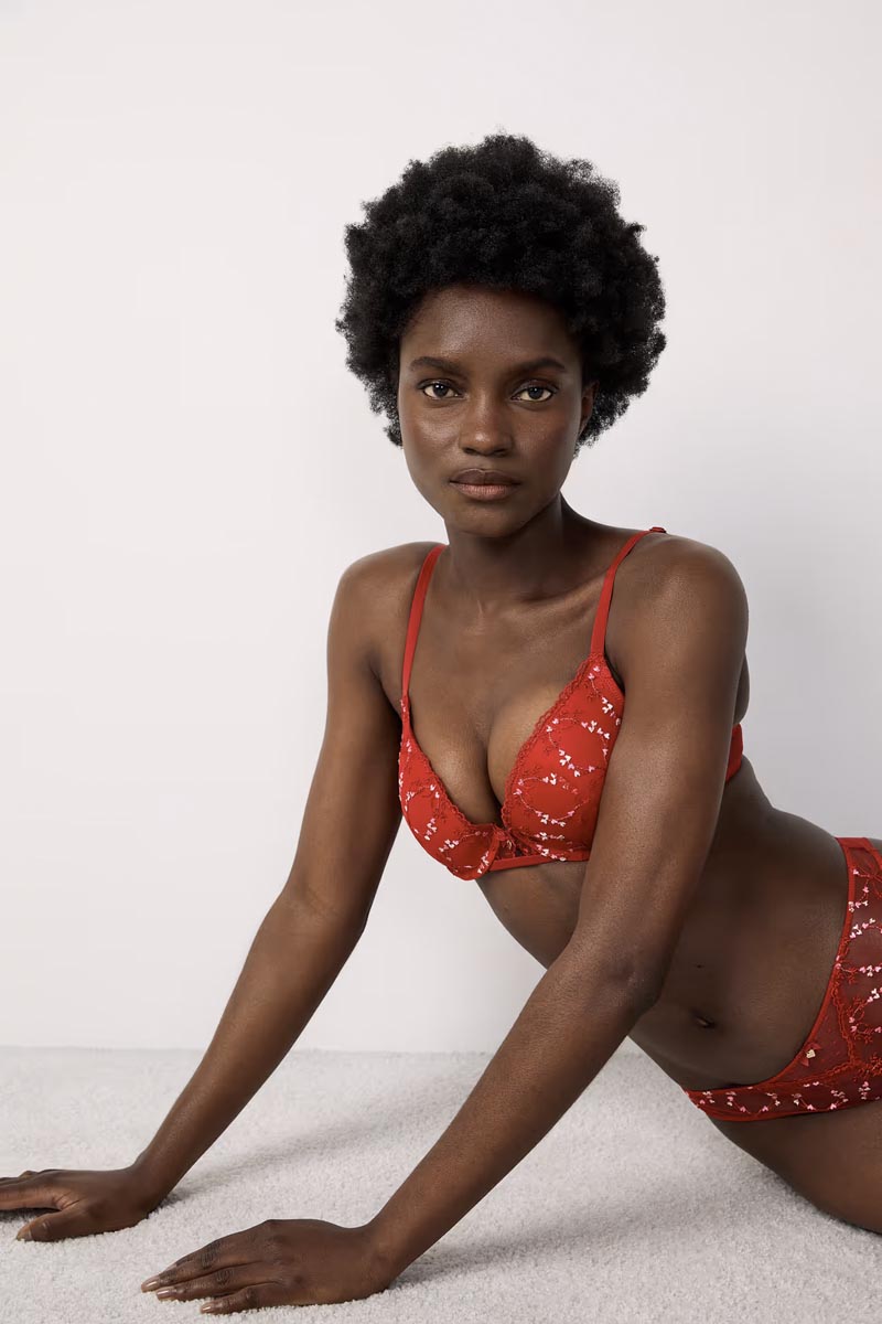 CONQUETE: Bra No. 2 – The Plunge Push-Up Bra - ETAM - Lingerie - Bra