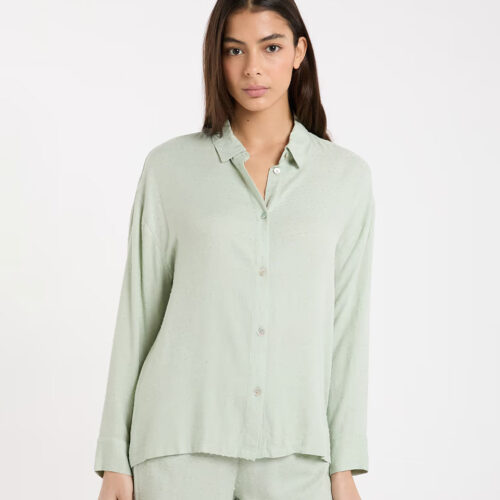 RYM - Satin long-sleeved pyjama shirt