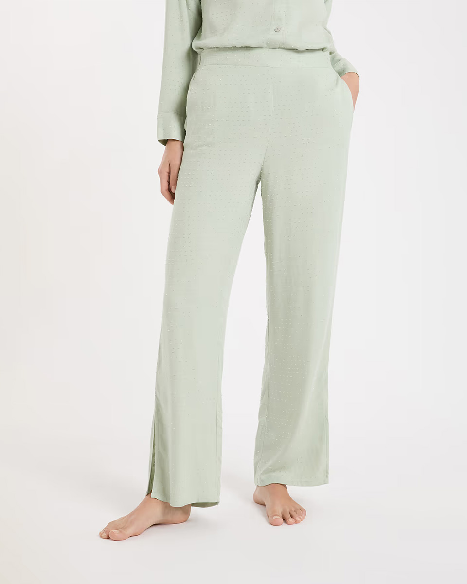 RYM-Satin pyjama pants - ETAM - Nightwear - Pyjamas