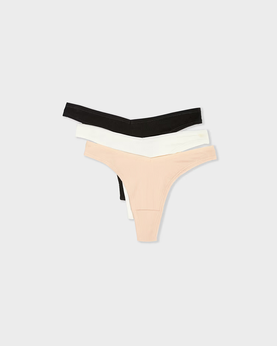 JOHN – 3 TANGAS - ETAM - Lingerie - Panties